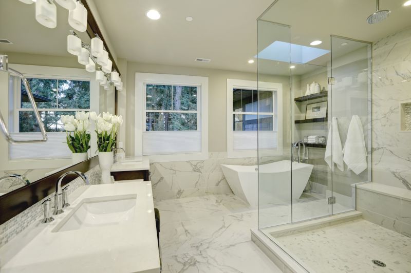 Spa-like Shower Area